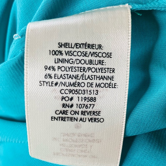 ALICE + OLIVIA off shoulder color block maxi dress - Picture 10 of 11